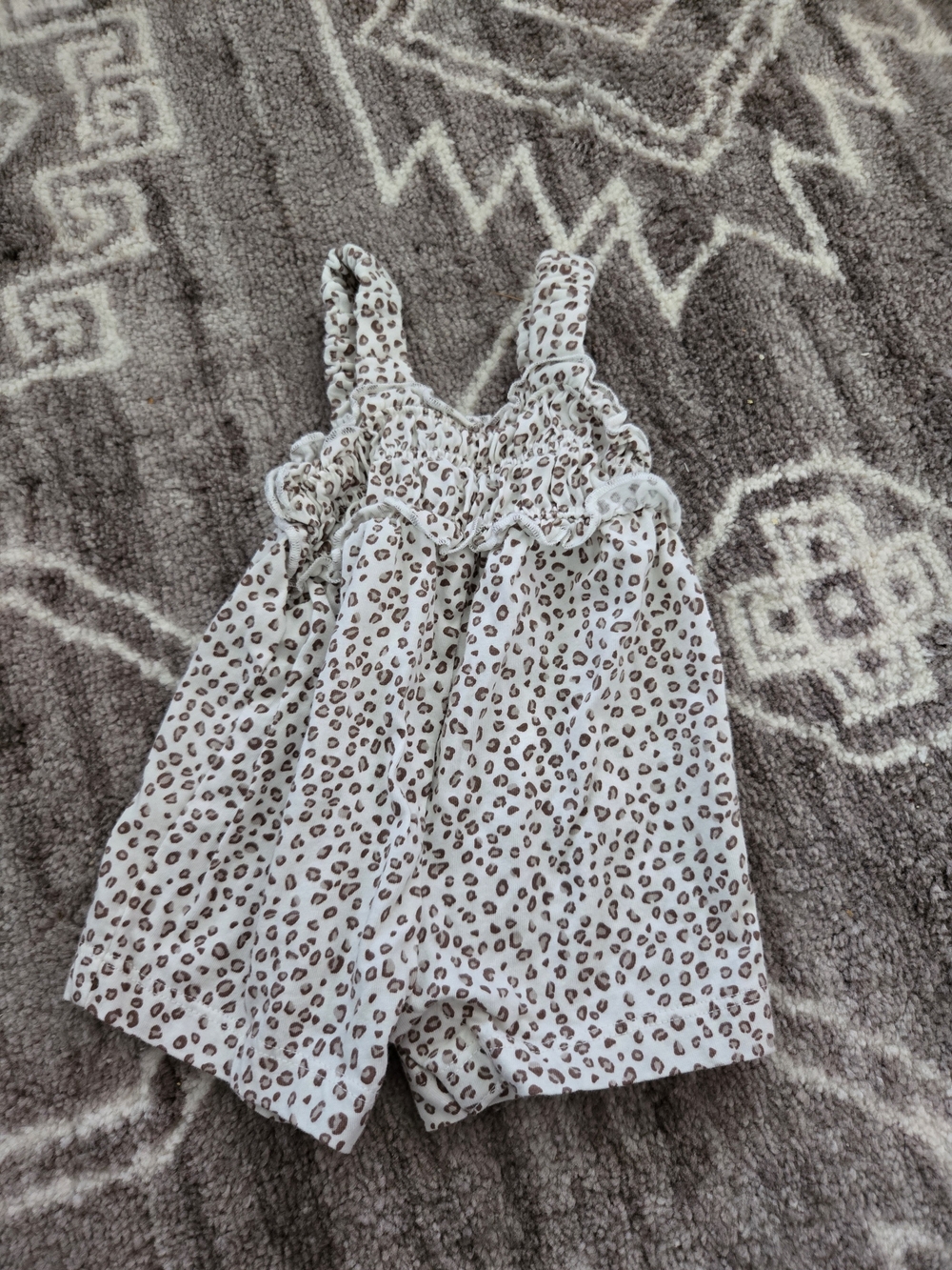 Carter's Newborn Leopard Romper